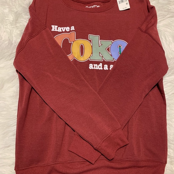 COPY - Have a Coke and a smile Sweatshirt - Picture 3 of 5
